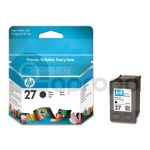 HP 27 inkoustová náplň C8727AE black