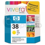 HP 38 inkoustová náplň C9417A yellow