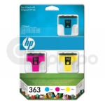 HP 363 inkoustové náplně CB333EE cyan, magenta, yellow