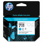 HP 711 inkoustové náplně CZ134A cyan