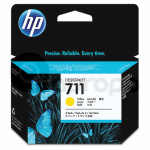 HP 711 inkoustové náplně CZ136A yellow