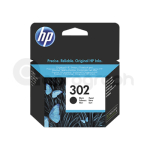 HP 302 inkoustová náplň F6U66AE black