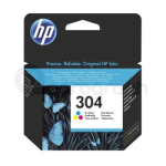 HP 304 inkoustová náplň N9K05AE tri-colour CMY